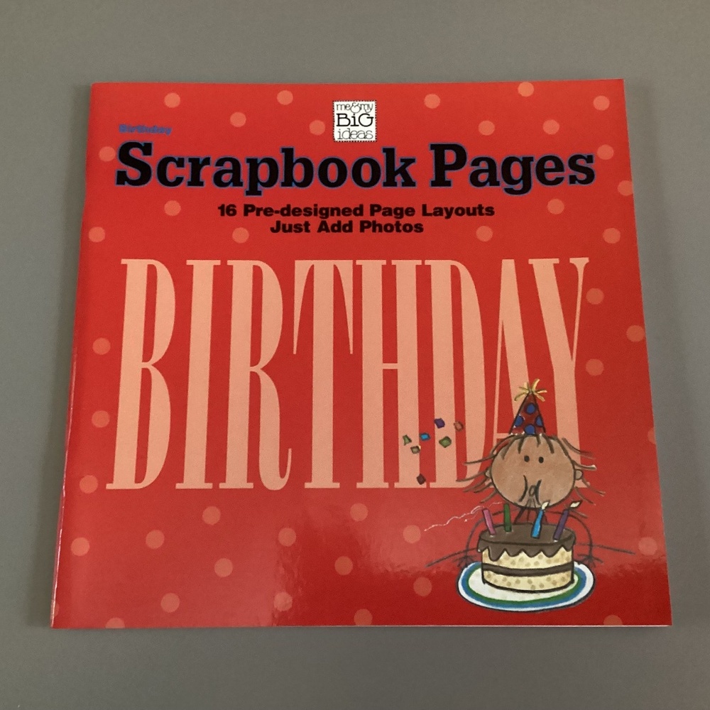 Birthday Scrapbook Pages